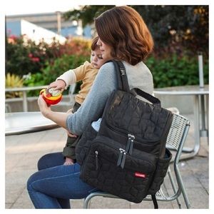 Skip Hop Forma Backpack Diaper Bag - Black
